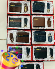 Personalized Name Men’s Wallet & Keychain
