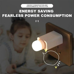 1 Piece USB Lamp Mini LED Night Light Power Bank Charging USB Book Lights Small Round Reading Desk Lamp Bulb