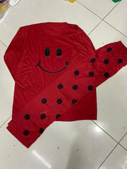 Cozy Printed Cotton Jersey Night Suit - 2 Pcs