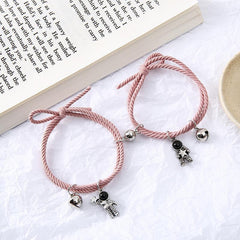 Trendy Magnetic Astronaut Rope Couple's Bracelet