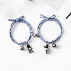 Trendy Magnetic Astronaut Rope Couple's Bracelet