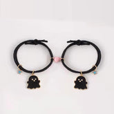 2 Pcs Ghost Charm Bracelet