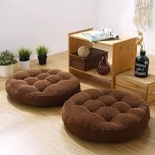 2 Pcs Velvet Floor Cushion