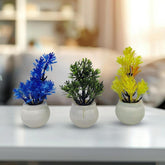 Mini Planter - 3 Pcs Colorful Indoor Decor