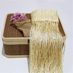 Golden Foil Decor Curtains - Perfect Backdrop Accessory, 1 Pc