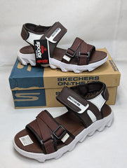 Men's Microfiber Casual Sandals FMC-Brown