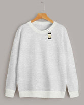 1 Pc Women's Stitched Plain Sweat Shirt