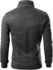 1 Pc Men's Stitched Fleece Zipper Jacket