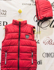 1 Pc Men's Parachute Printed Sleeveless Jacket