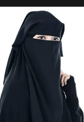 1 Pc Soft Chiffon Plain Women's Niqab