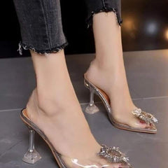 Stylish Women's Canvas Heels - 1 Pcs Fancy & Formal Footwear