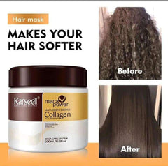 Karseell Hair Mask Collagen Treatment Natural Argan Oil Coconut conditioner 500gm