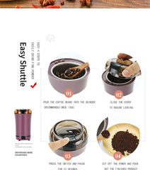 Powerful Electric Food Grinder with Box Packing(A)