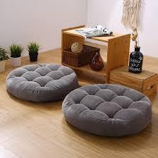 2 Pcs Velvet Floor Cushion