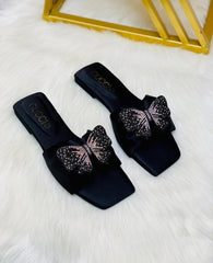 Stylish Women's Synthetic Leather Semi-Formal Flats - 1 Pcs