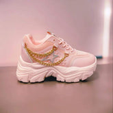 Stylish Women's Casual Fabric Joggers - 1 Pcs in Pink