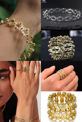 Fancy Beautiful Most Instagram Trending Item 2 In 1 Jewelry For Girls