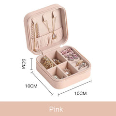 Jewellry Box Organizer Box for Travelling Leather Box Hair Accessories