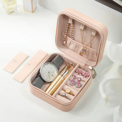 Jewellry Box Organizer Box for Travelling Leather Box Hair Accessories