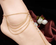 Beautiful Anklet in Golden