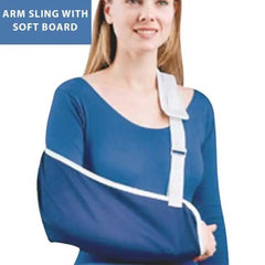 ARM SLING WITH SOFT BROAD COLLAR (TS ORTHO & SURGICAL)