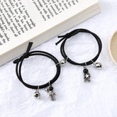 Trendy Magnetic Astronaut Rope Couple's Bracelet