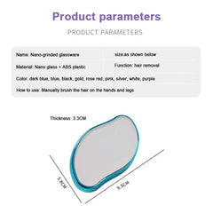 Crystal Hair Remover - Portable Epilator for Men and Women Full Body - Magic Crystal Hair Removal Eraser