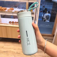 Nice Glass Water Bottles Natural BPA Free Eco Friendly Reusable Refillable Water Glass Water Bottles