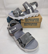 Men's Microfiber Casual Sandals FMC-Grey
