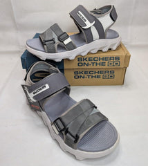 Men's Microfiber Casual Sandals FMC-Grey