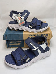 Men's Microfiber Casual Sandals FMC-Blue