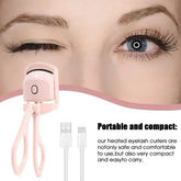 Electric Eyelash Curler | Electric eyelash applicator | Heated Eyelashes Curling Tool with USB Rechargeable Design | Quick Heating & Long-Lasting Curl