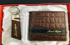 Personalized Name Men’s Wallet & Keychain