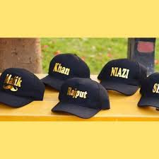 Customized cap with your name