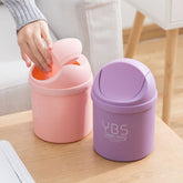 Mini Dustbin Desktop Table small bin Garbage Trash for Car Office Home Kitchen and Study Table