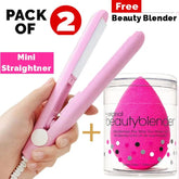 Mini Hair Straightener And Get Free Gift