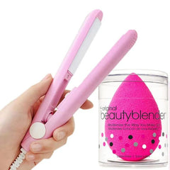 Mini Hair Straightener And Get Free Gift