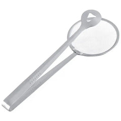 Fry Tool Filter Spoon Strainer With Clip Oil Frying BBQ Filter Stainless Steel Mesh Strainer Kitchen Tool