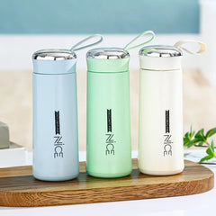 Nice Glass Water Bottles Natural BPA Free Eco Friendly Reusable Refillable Water Glass Water Bottles