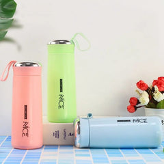 Nice Glass Water Bottles Natural BPA Free Eco Friendly Reusable Refillable Water Glass Water Bottles
