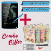 Pack of 2 8.5 Inch LCD Writing Tablet + 4pcs/set Sank Magic Book /