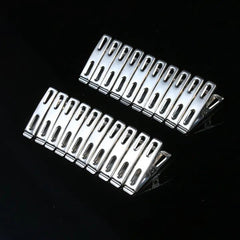 Pack of 20 Stainless Steel Clothes Clips