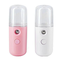 Portable Nano Water Refreshment Facial Makeup Water Mist Creat for Girls and Women Cool Summer Watering Cylinder