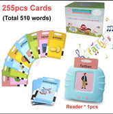 Talking Flash Cards Educational Toy Kids Early Education Talking Flash Cards Talking Flash Cards