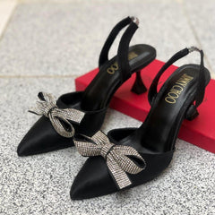 Elegant Women's Synthetic Leather Heels - 1 Pcs Fancy Formal Footwear