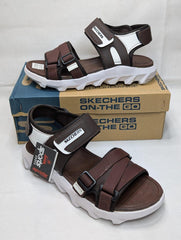 Men's Microfiber Casual Sandals FMC-Brown