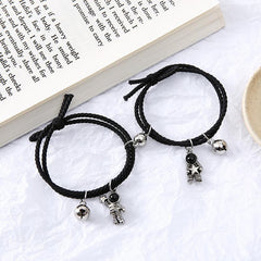 Trendy Magnetic Astronaut Rope Couple's Bracelet