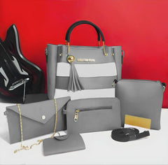 Girl's PU Leather Plain Shoulder Bag