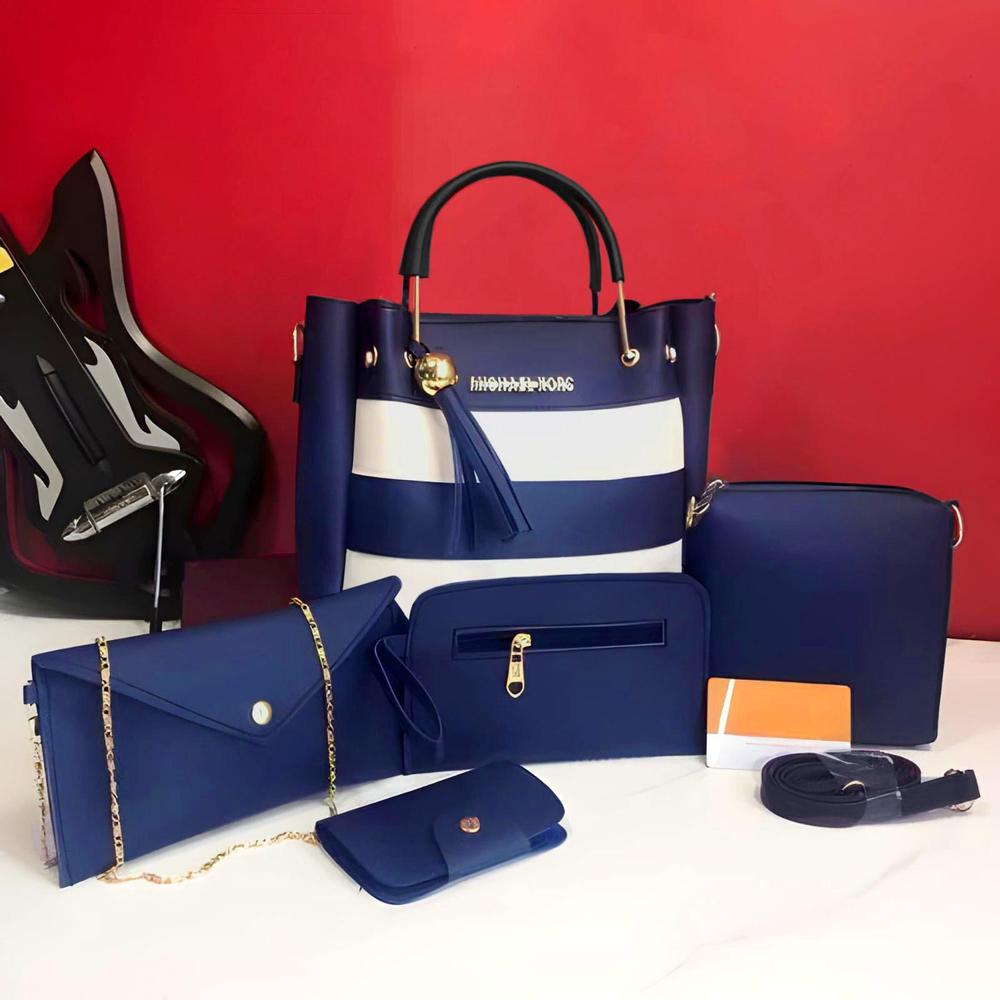 Girl's PU Leather Plain Shoulder Bag