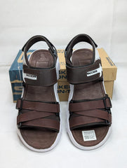 Men's Microfiber Casual Sandals FMC-Brown
